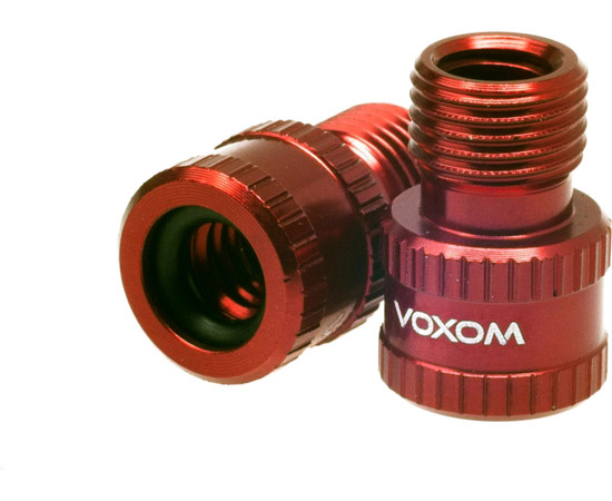 Voxom Valve Adaptor Vad1 presta to us schrader valve red 2PCS/Set