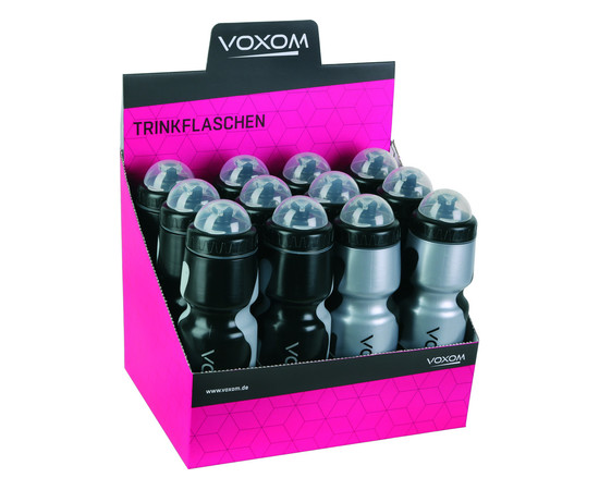 Voxom Water Bottle F3 Display Box 12 pcs.