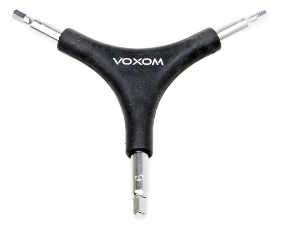 Voxom Y-Key Wrench WKl1 4/5/6mm black-silver