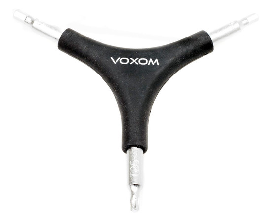 Voxom Y-Key Wrench WKl2 Torx 4/5/6mm black-silver