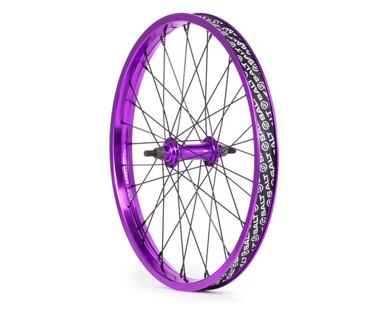 EVEREST front wheel 20" double straight wall, 3/8" male axle, SB, 36H, incl. Rimtape, purpl