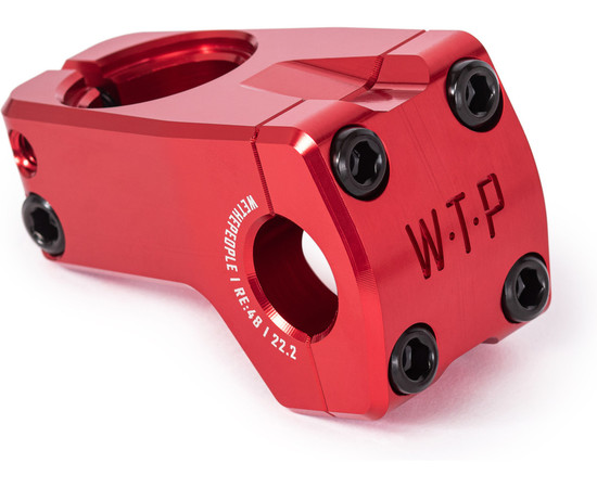 LOGIC stem/22.2mm 8mm rise, 22.2mm clamp, front loade red