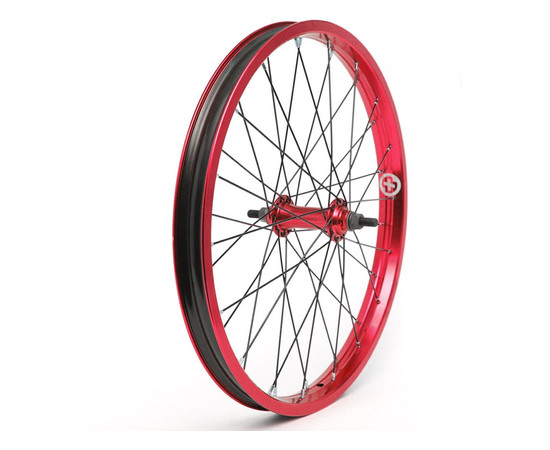 Salt front wheel Everest 20" 3/8" male axle, 36H, red sealed bearing
