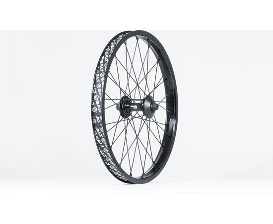 saltplus SUMMIT front wheel 18", do double straight wall, 3/8" female bolt, seal