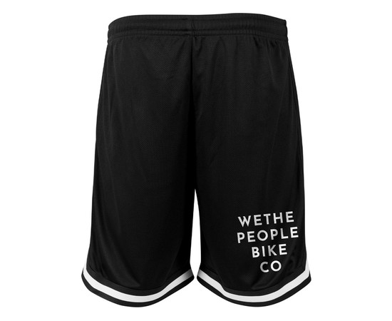 wethepeople Shorts Bike Co. black-white shorts/white print, XXL