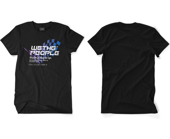 wethepeople T-Shirt Daytona black shirt / white, XXL