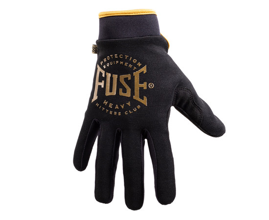 Fuse Chroma Handschuhe Größe: M schwarz, Izmērs: M, Krāsa: Black-gold