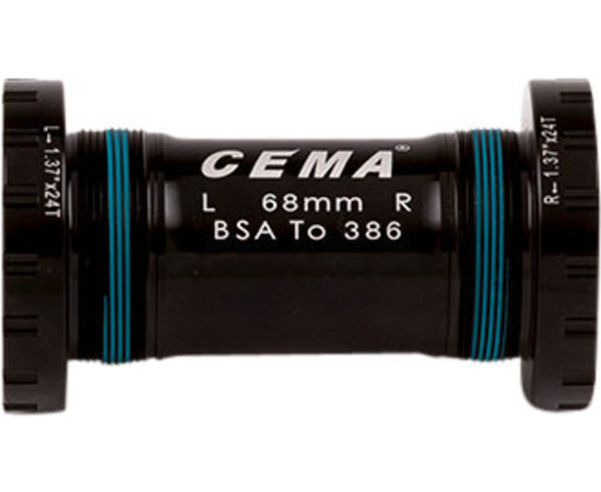 BSA for FSA386/Rotor 30mm W: 68/73 - 1,37" x 24 T mm Ceramic - Black