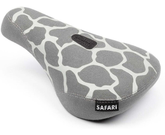 BSD Safari Sattel - Fat Pivotal grau/weiß (giraffe) 