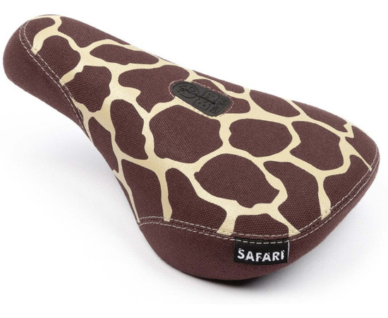 BSD Safari Sattel - Fat Pivotal braun (giraffe) 