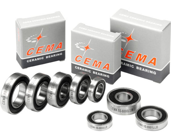 CEMA Bearing for Bottom Bracket 6805 10 pack, 25 x 37 x 7, Ceramic