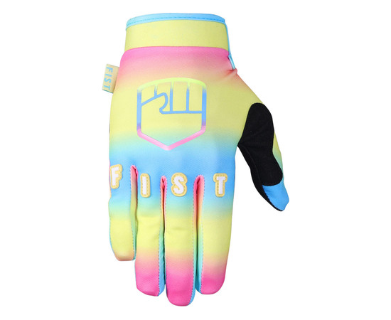 FIST Handschuh Faded L, gelb-pink 
