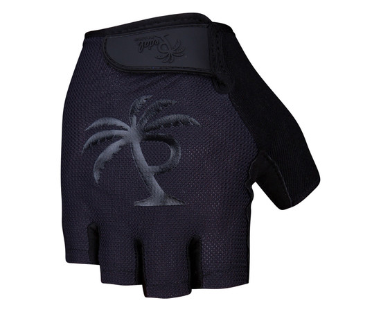 Pedal Palms Kurzfingerhandschuh Midnight XS, schwarz 