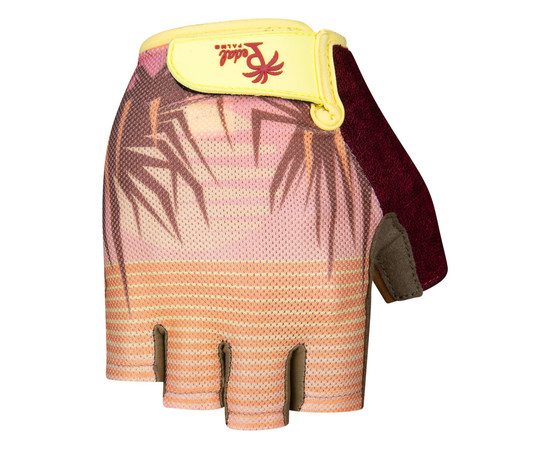 Pedal Palms short finger gloves, Sunset, Size: XXS