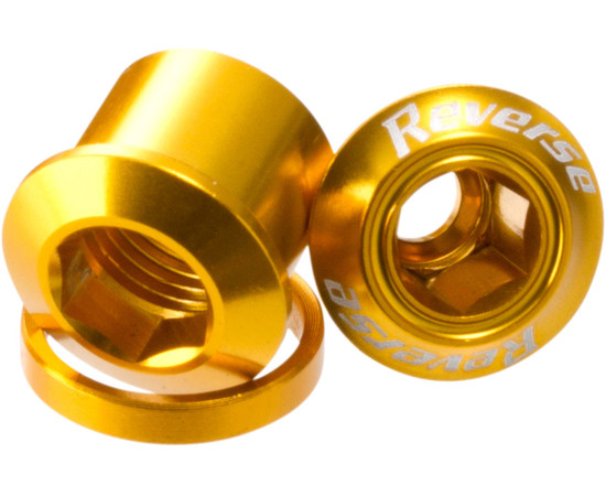 REVERSE chainring screw 1 piece gold