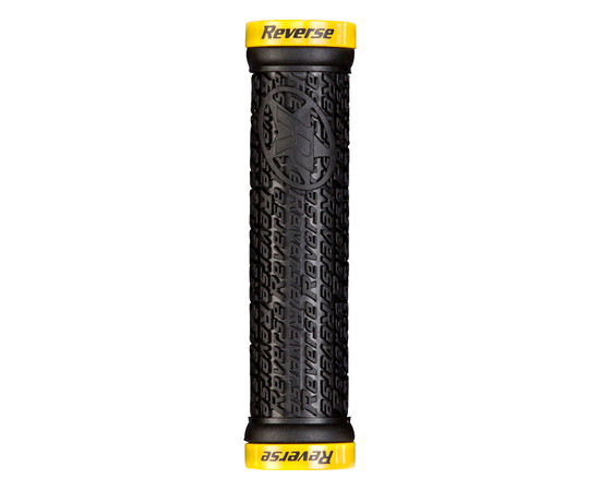 REVERSE Griff Stamp Lock On Ø30mm x 135mm schwarz-gelb