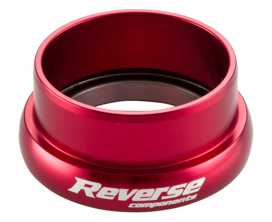 REVERSE Steuersatz Twister Lower Cup 1.5" (EC49|30+40) Rot (Ahead) 