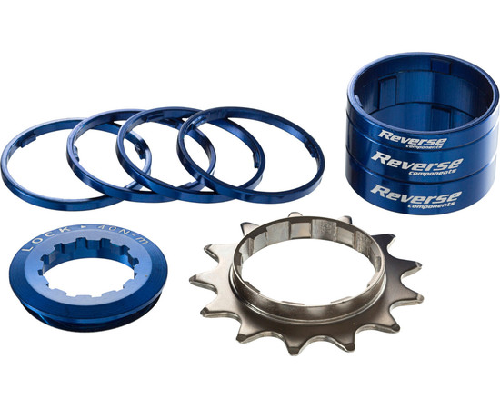 REVERSE HG Single Speed Kit 13T Blau 