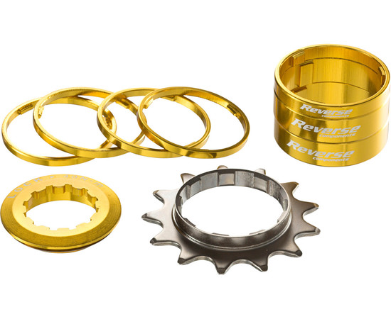 REVERSE HG Single Speed Kit 13T Gold 