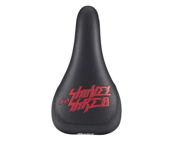REVERSE Sattel Nico Vink Shovel & Shred schwarz-rot 