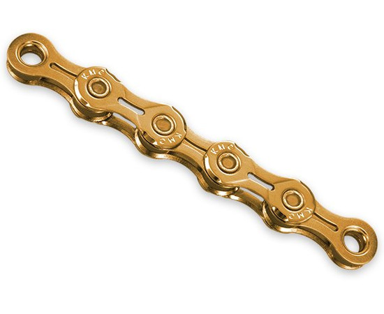 Chain KMC X10EL Ti-N Gold 10-speed 114-links
