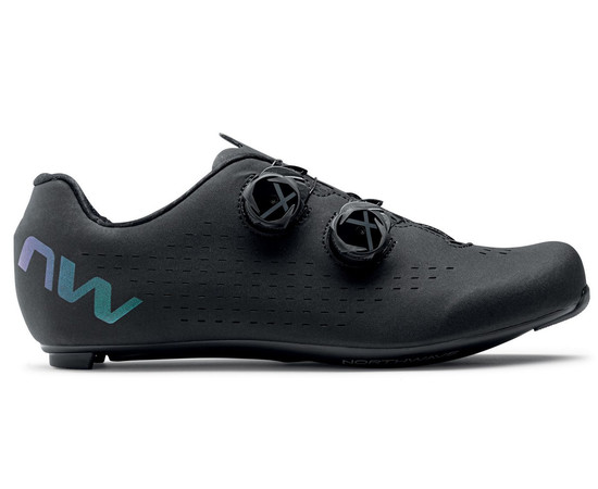 Cycling shoes Northwave Revolution 3 Road black-iridescent-43½, Dydis: 43½
