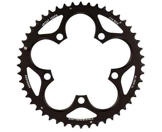 SRAM ROAD CHAINRING, 5-ARM, 110 MM BCD, 48T, 10-speed