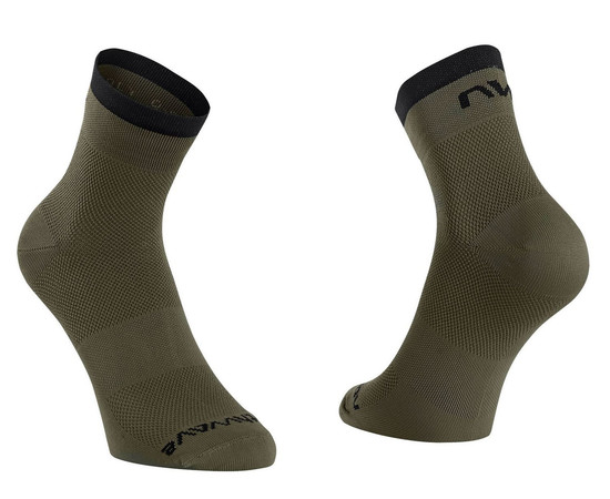 Socks Northwave Origin forest green-M (40/43), Size: M (40/43)