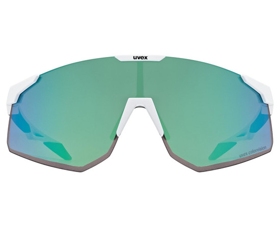 Glasses Uvex pace perform CV white matt / green