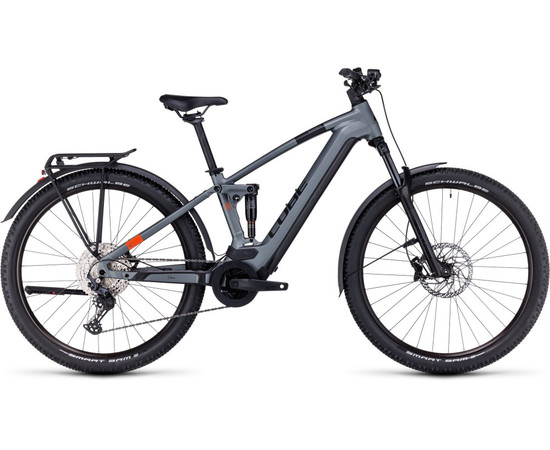 E-bike Cube Stereo Hybrid 120 Pro 750 29 flashgrey'n'orange 2024-20" / L, Metai: 2024, Dydis: 20" / L