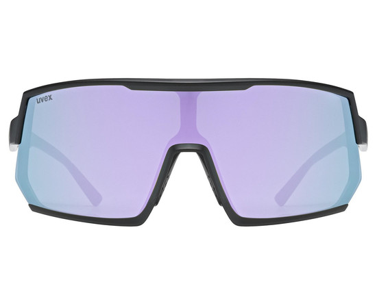 Glasses Uvex sportstyle 235 black matt / mirror lavender