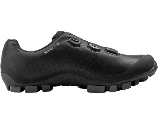 Cycling shoes Northwave Hammer Plus MTB XC black-dark grey-44½, Izmērs: 44½
