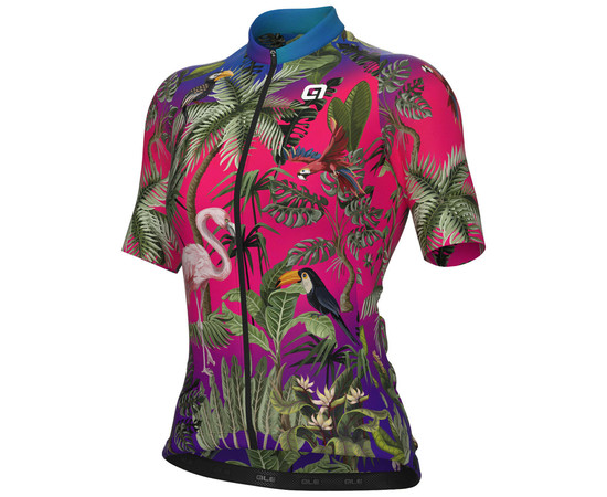 ALE GUYANA	PR-E MAGLIA SS LADY JERSEY, PINK, Size: M, Colors: pink