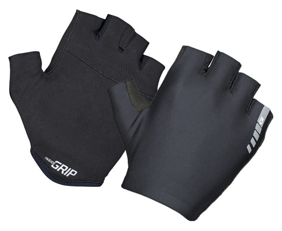 GripGrab Aerolite InsideGripT Short Finger Summer Gloves M, black