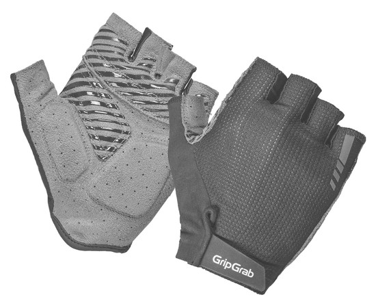 GripGrab Expert RC Max Padded Short Finger Summer Gloves S, black