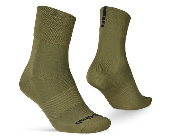 GripGrab Lightweight SL Regular Cut Summer Socks L, olive green