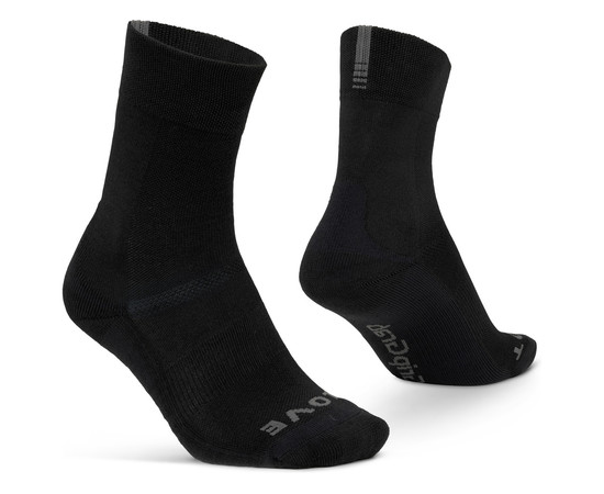 GripGrab Thermo SL Winter Socks M, black