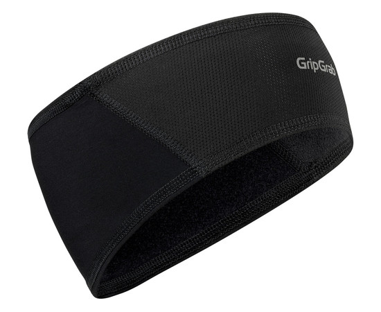 GripGrab Thermo Windproof Winter Headband S, black