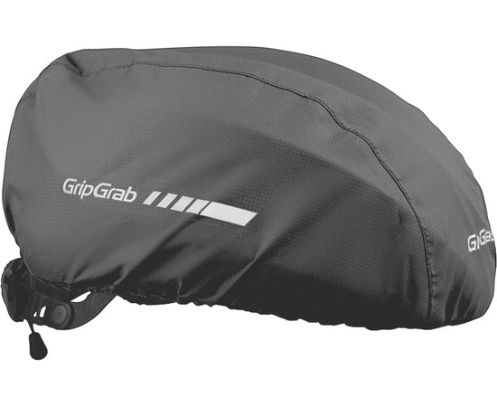 GripGrab Waterproof Helmet Cover OneSize, black OneSize, black