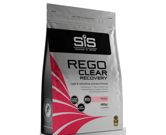 Nutrittion supplement SiS Rego Clear Recovery Peach 460g