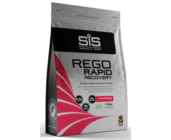 Nutrittion supplement SiS Rego Rapid Recovery Strawberry 1.5kg