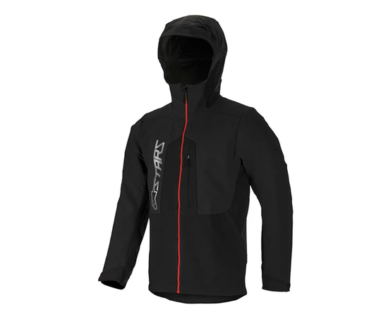 Alpinestars Nevada Termal  Jacket , Black/Red, Suurus: L, Värv: Black