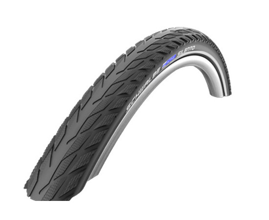 Tire 28" Schwalbe Silento HS 421, Active Wired 42-622 / 28x1.60 Black-Reflex