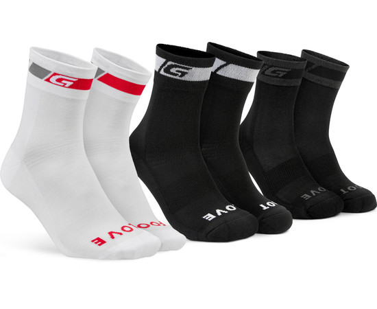 GripGrab All Seasons Socks Gift Set M, black