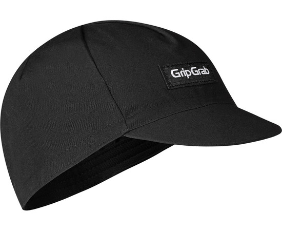 GripGrab Classic Cotton Cycling Cap S/M, black