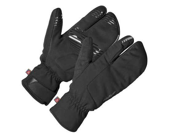 GripGrab Nordic 2 Windproof Deep Winter Lobster Gloves L, black