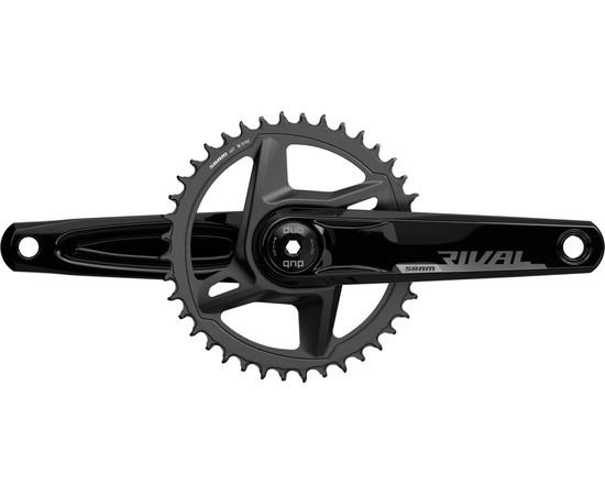 SRAM Kurbelgarnitur Rival 1 WIDE 160mm, 40T ohne Innenlager, DUB