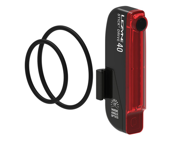 STICK+ DRIVE 40LM REAR LED LIGHT, USB STICK RECH BLACK