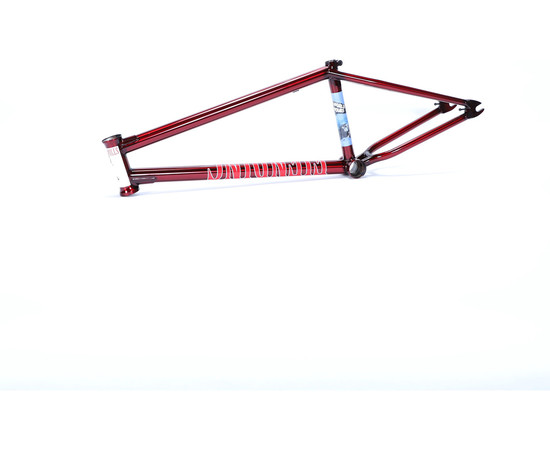 Fiend Mills Frame 20.75" Gloss Trans. Red