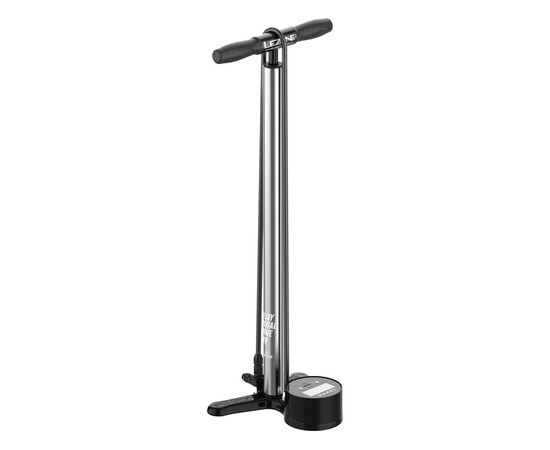 Lezyne Floor Pump Alloy Floor Drive 3.5", 100PSI gloss silver